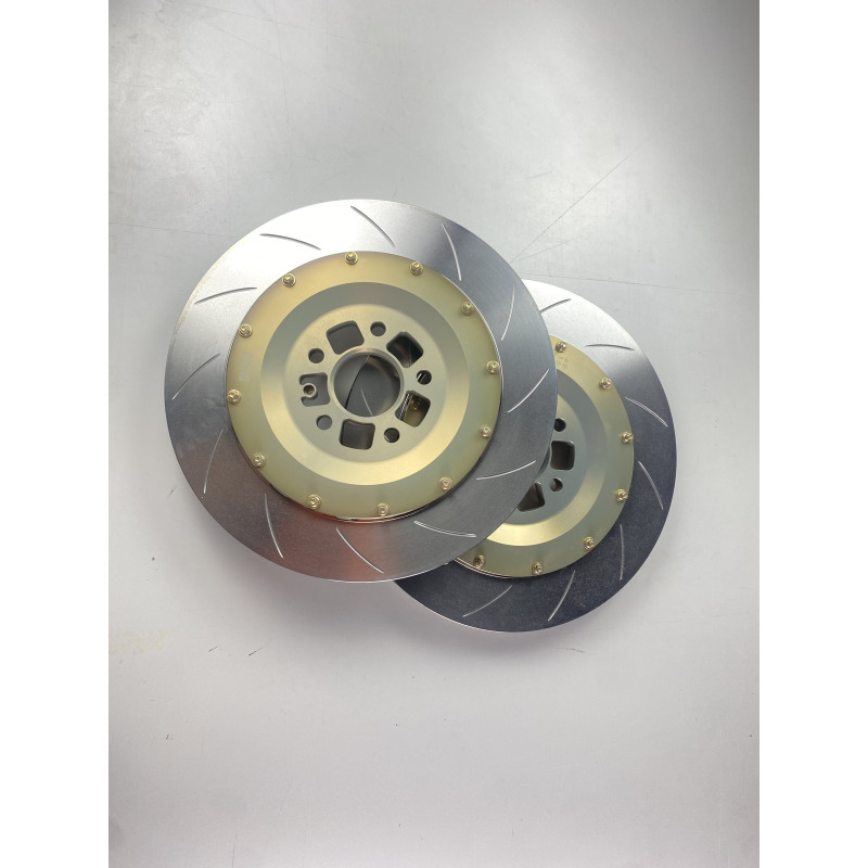 VW Motorsport  5F6615297C - 98C  378x34 – Audi RS3 LMS 2017 / Cupra León TCR 2018 - Kit Completo de disco de Freno