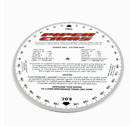 Disco de sincronización pequeño