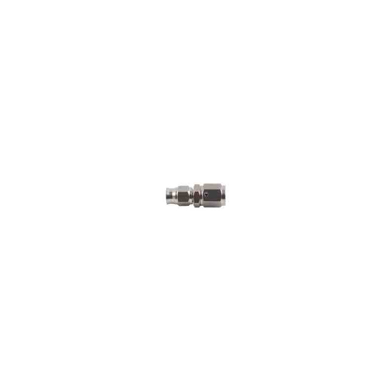 Racor recto hembra giratoria 3/8 JIC, 600-03 Inox  UP-X