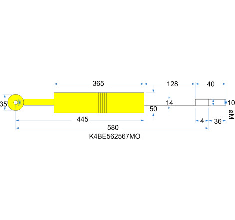 Amortiguador Bilstein trasero Seat Ibiza