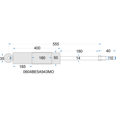 Amortiguador roscado Bilstein trasero Seat Ibiza / Grupo Vag