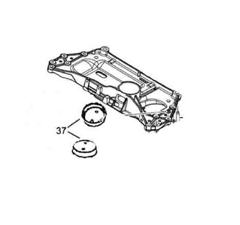 V4PL199427A Seat Leon Supercopa MK2, Seat, Audi, Volkwagen, Skoda Subchasis/soporte. puente delantero FRONT SUBFRAME