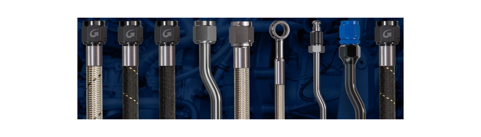 Tubos, canalizaciones para aceites, combustibles y frenos