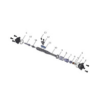 MANUAL SELECTOR AXLE